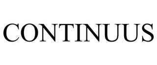 CONTINUUS trademark