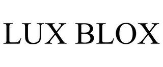 LUX BLOX trademark