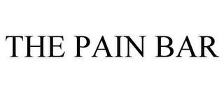 THE PAIN BAR trademark