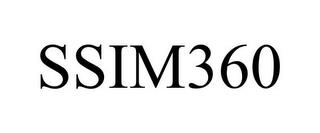 SSIM360 trademark