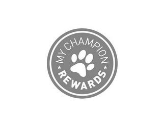 MY CHAMPION REWARDS trademark