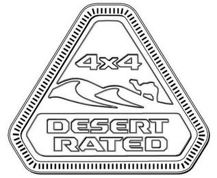 4X4 DESERT RATED trademark