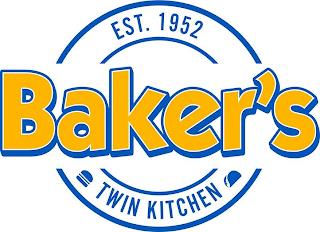 EST. 1952 BAKER'S TWIN KITCHEN trademark