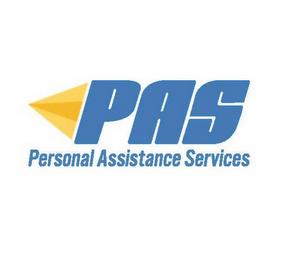 PAS PERSONAL ASSISTANCE SERVICES trademark