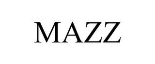 MAZZ trademark