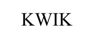 KWIK trademark