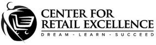 CENTER FOR RETAIL EXCELLENCE DREAM - LEARN - SUCCEED trademark