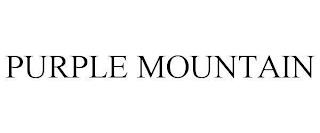 PURPLE MOUNTAIN trademark