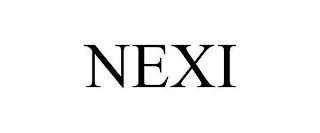 NEXI trademark