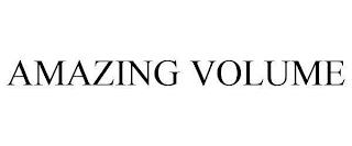 AMAZING VOLUME trademark