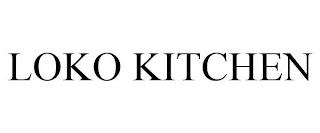 LOKO KITCHEN trademark