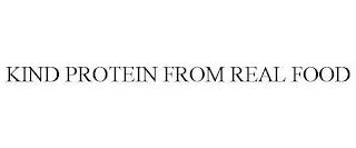 KIND PROTEIN FROM REAL FOOD trademark