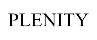 PLENITY trademark