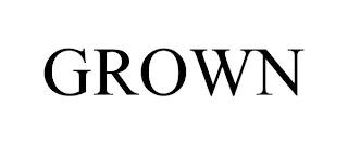 GROWN trademark