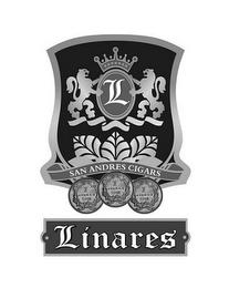 L SAN ANDRES CIGARS LINARES trademark