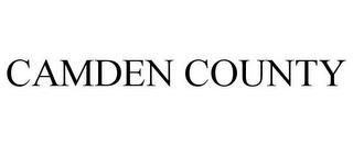 CAMDEN COUNTY trademark