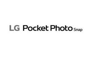 LG POCKET PHOTO SNAP trademark