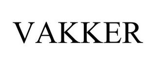 VAKKER trademark