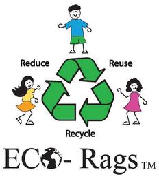 ECO-RAGS REDUCE REUSE RECYCLE trademark