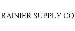 RAINIER SUPPLY CO trademark