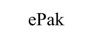 EPAK trademark