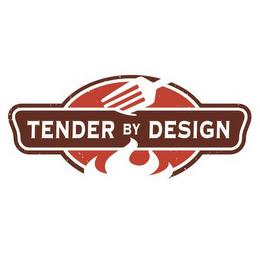 TENDER BY DESIGN trademark