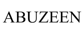 ABUZEEN trademark