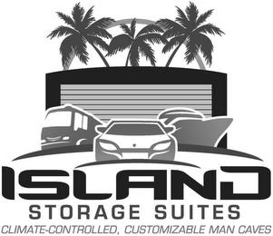 ISLAND STORAGE SUITES CLIMATE-CONTROLLED, CUSTOMIZABLE MANCAVES, CUSTOMIZABLE MANCAVES trademark