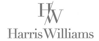 H/W HARRIS WILLIAMS trademark