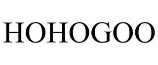 HOHOGOO trademark