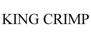 KING CRIMP trademark