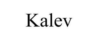 KALEV trademark