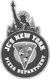 JC'S NEW YORK PIZZA DEPARTMENT trademark