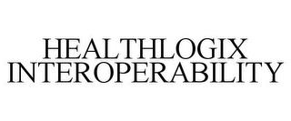 HEALTHLOGIX INTEROPERABILITY trademark