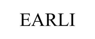 EARLI trademark