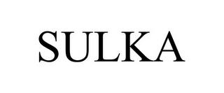 SULKA trademark