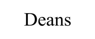 DEANS trademark