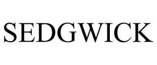 SEDGWICK trademark