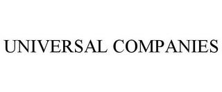 UNIVERSAL COMPANIES trademark