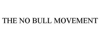 THE NO BULL MOVEMENT trademark