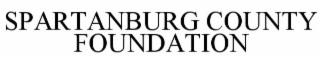 THE SPARTANBURG COUNTY FOUNDATION trademark