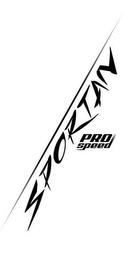 SPORTAN PRO SPEED trademark