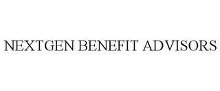 NEXTGEN BENEFIT ADVISORS trademark