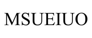 MSUEIUO trademark