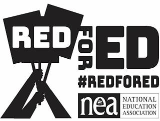 RED FOR ED #REDFORED NEA NATIONAL EDUCATION ASSOCIATION trademark