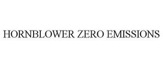 HORNBLOWER ZERO EMISSIONS trademark