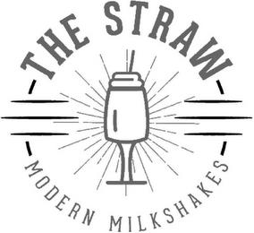 THE STRAW MODERN MILKSHAKES trademark