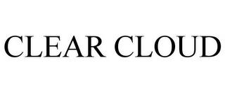 CLEAR CLOUD trademark