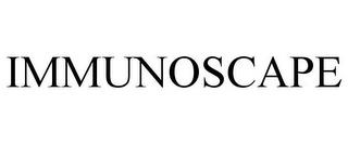 IMMUNOSCAPE trademark