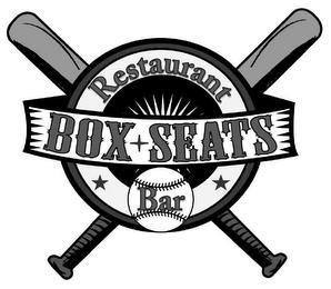 BOX SEATS RESTAURANT BAR trademark